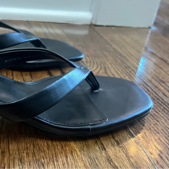 J.Crew NWOT Kitten-heel sandals in black - Picture 7 of 9